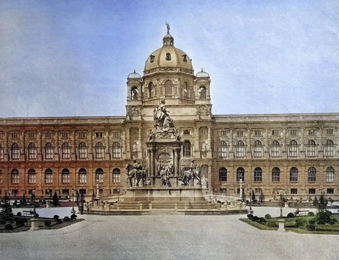 Framed Print : One of the first autotypes by Kunsthistorisches Museum