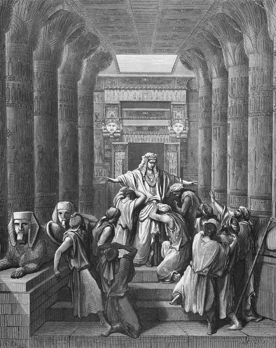 Framed Print : First book of Moses, chapter 45