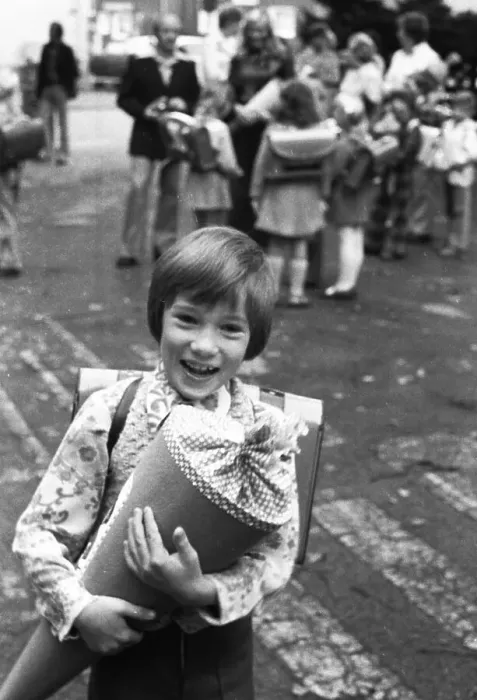 Framed Print : The first day of school on 14.9.1974 in Dortmund Framed Print : The first day of school on 14.9.1974 in Dortmund