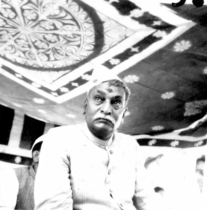 Framed Print : First president of the republic of india, dr rajendra prasad, bodhgaya, bihar, india, asia, 1954