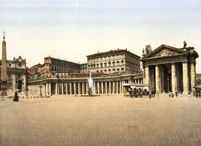 Framed Print : The First Vatican Council, Rome