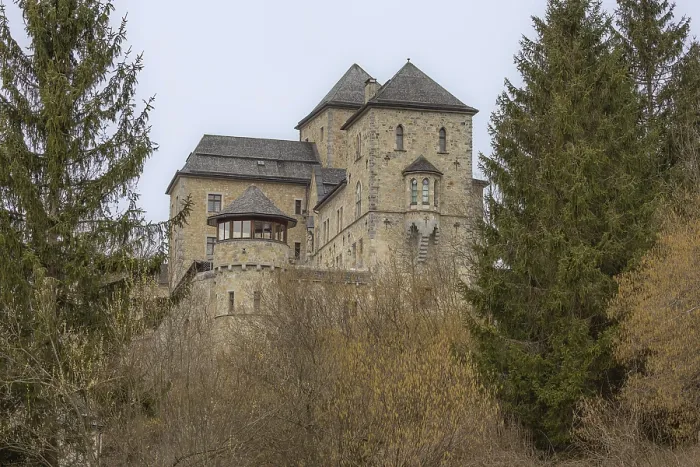 Framed Print : Fischhorn Castle, Bruck an der GroBglocknerstrasse