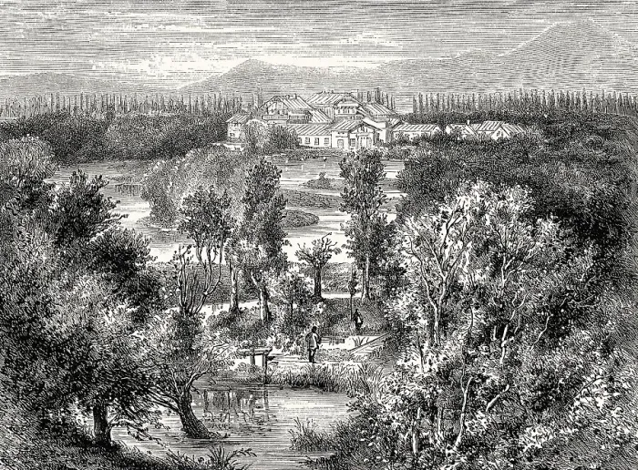 Framed Print : Fish farming at Huningue, Haut-Rhin department