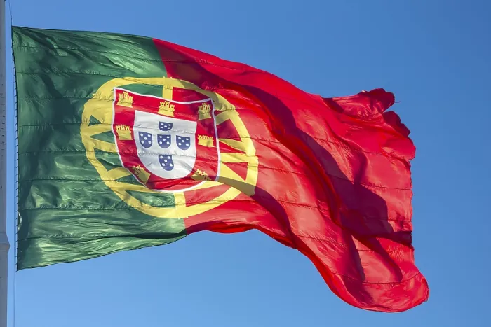 Framed Print : Flag of the Republic of Portugal