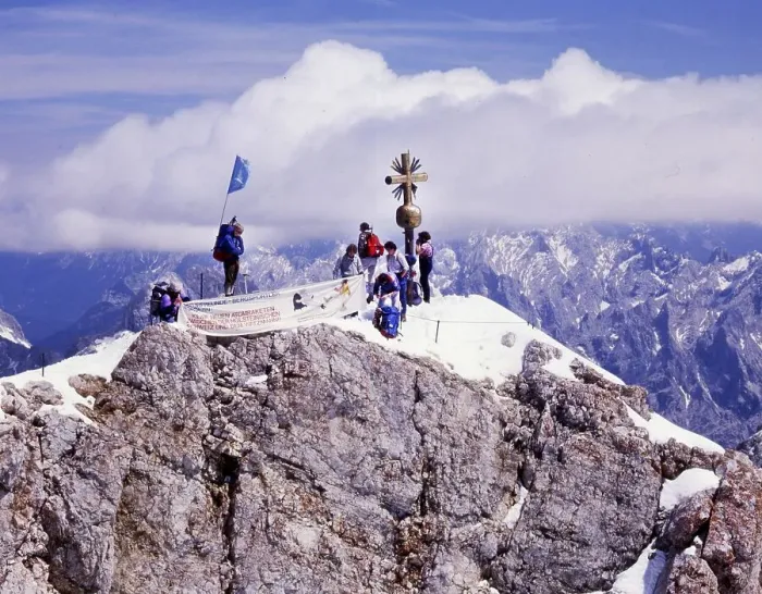 Framed Print : From Flensburg to the Zugspitze