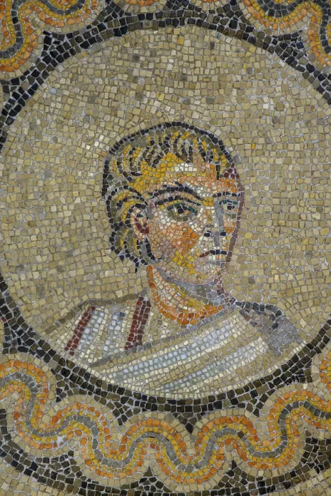 Framed Print : Floor mosaic, Basilica of Santa Maria Assunta of Aquileia