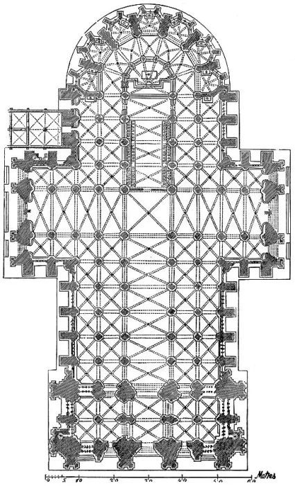 Framed Print : Floor plan of Koelln Cathedral Framed Print : Floor plan of Koelln Cathedral