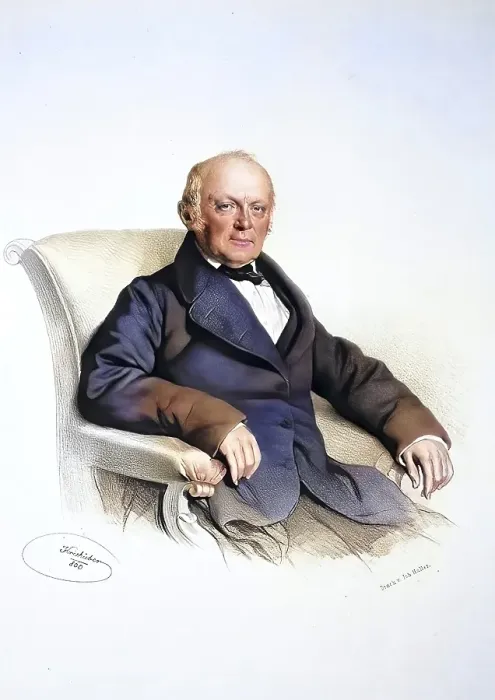 Framed Print : Florian Robert (1794-1870), Austrian industrialist, Historical, digitally restored reproduction from a 19th century original, Record date not stated Framed Print : Florian Robert (1794-1870), Austrian industrialist, Historical, digitally restored reproduction from a 19th century original, Record date not stated