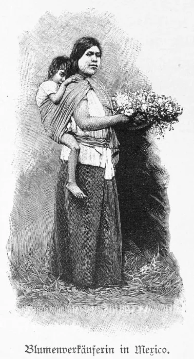 Framed Print : Flower seller, portrait, young woman Framed Print : Flower seller, portrait, young woman