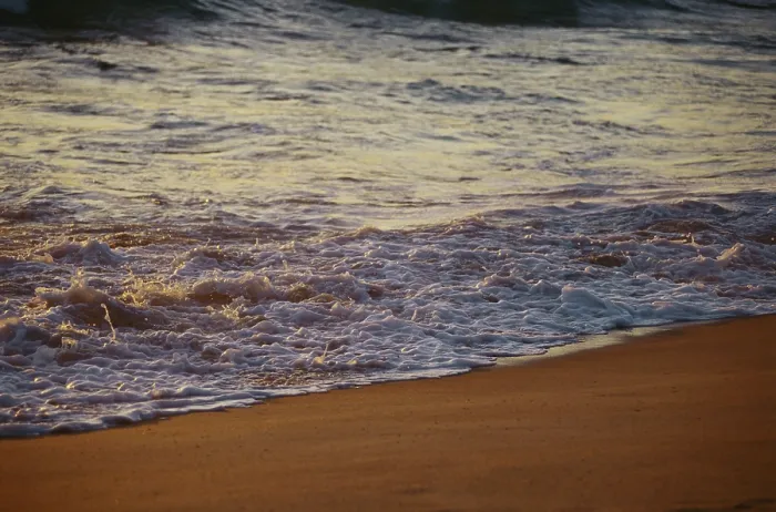 Framed Print : Foam on sea waves, kunkeshwar, sindhudurga