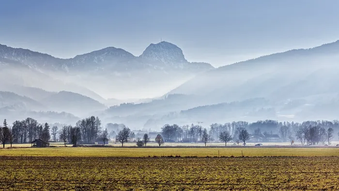Framed Print : Fog, Bad Feilnbach, Wendelstein Framed Print : Fog, Bad Feilnbach, Wendelstein
