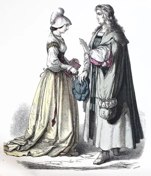 Framed Print : Folk Costume, Clothing, History of Costumes