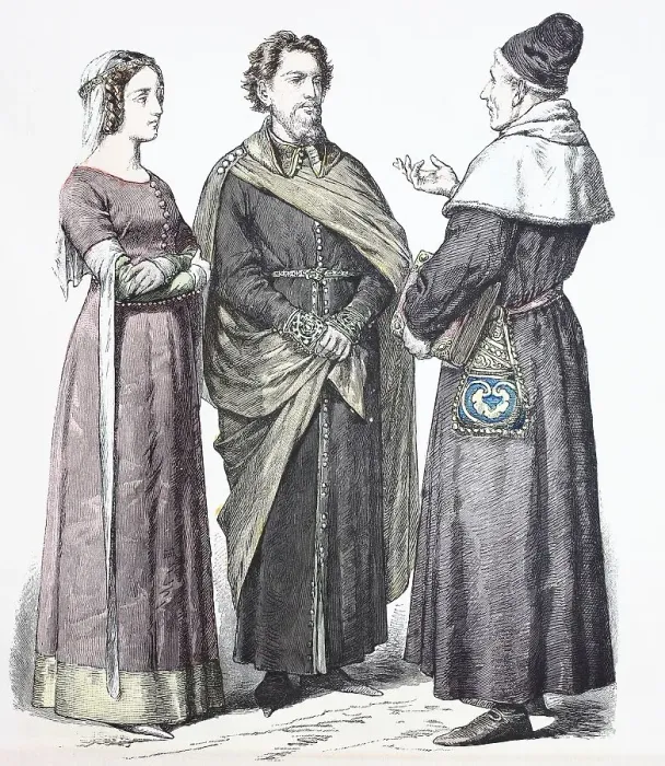 Framed Print : Folk traditional costume, Clothing Framed Print : Folk traditional costume, Clothing