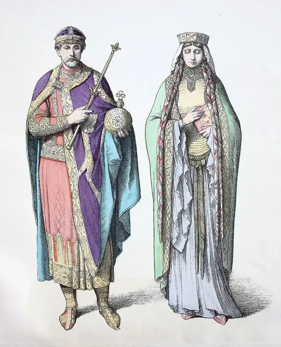 Framed Print : Folk traditional costume, clothing Framed Print : Folk traditional costume, clothing