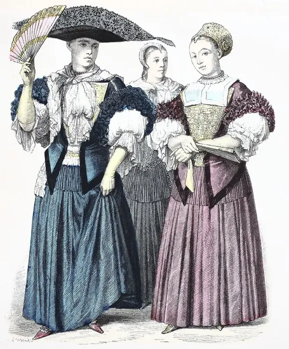 Framed Print : Folk traditional costume, clothing Framed Print : Folk traditional costume, clothing