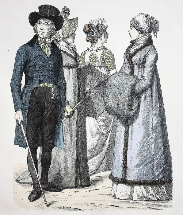 Framed Print : Folk traditional costume, clothing