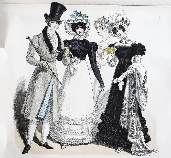 Framed Print : Folk traditional costume, clothing