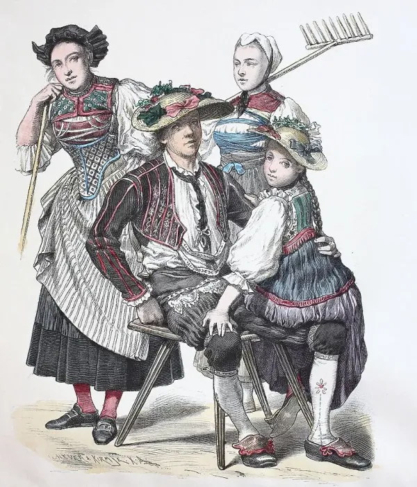 Framed Print : Folk traditional costume, clothing Framed Print : Folk traditional costume, clothing