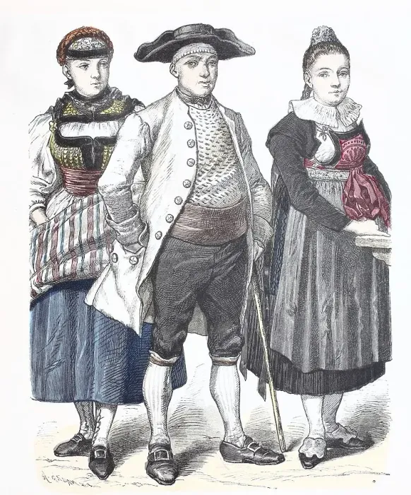 Framed Print : Folk traditional costume, clothing Framed Print : Folk traditional costume, clothing