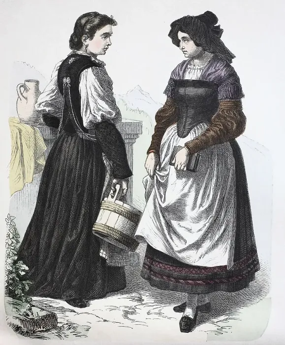 Framed Print : Folk traditional costume, clothing Framed Print : Folk traditional costume, clothing