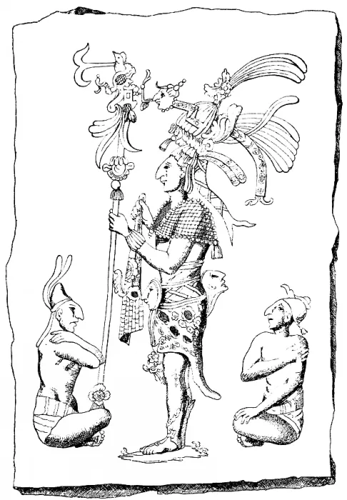 Framed Print : Folk types on an old Mexican relief