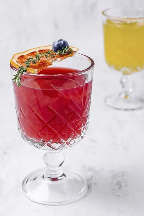 Framed Print : Food, Blood orange margarita cocktail with ice and thyme Framed Print : Food, Blood orange margarita cocktail with ice and thyme