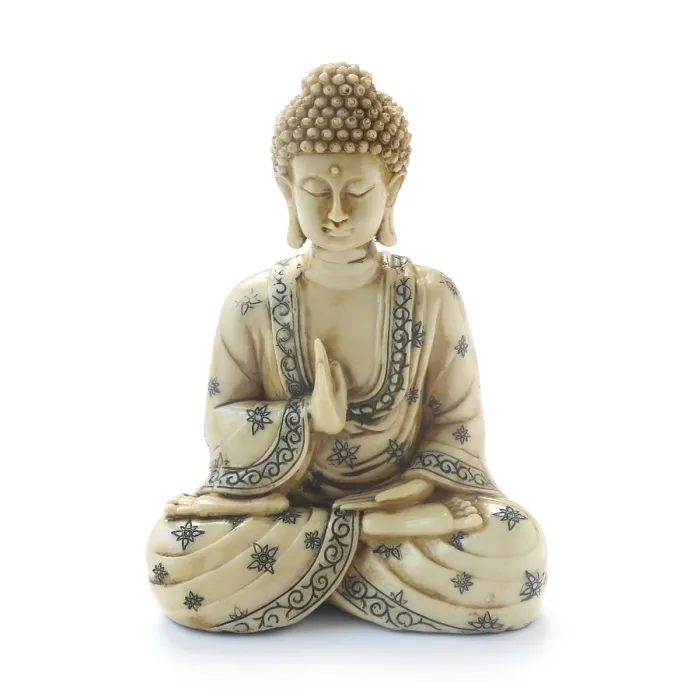 Framed Print : Food, Buddha Figure Isolated On White
