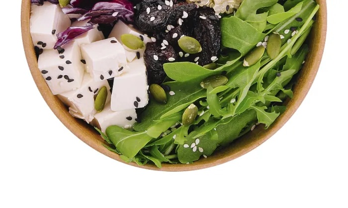 Framed Print : Food, Healthy buddha bowl with quinoa