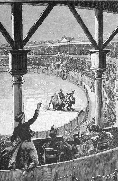 Framed Print : Forcados, matadors at the bullfight in the arena