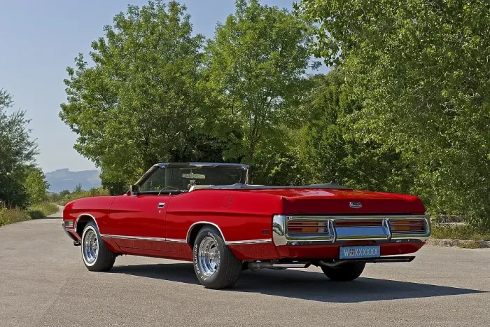 Framed Print : Ford LTD 429, built in 1972