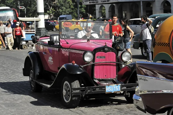 Framed Print : Ford, built in 1928, convertible