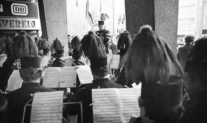 Framed Print : The Foreign Cultural Days of the City of Dortmund were held in 1975