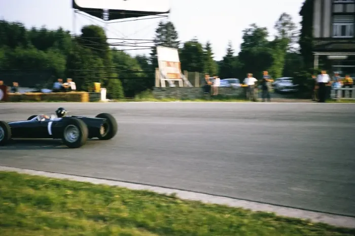 Framed Print : Formula 1 race Graham Hill BRM P261 racing car. Belgian Grand Prix 1964, Spa, Belgium, Europe Framed Print : Formula 1 race Graham Hill BRM P261 racing car. Belgian Grand Prix 1964, Spa, Belgium, Europe