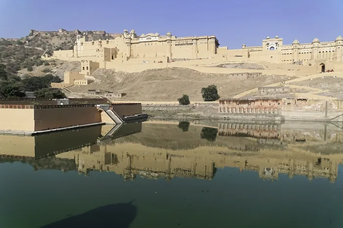 Framed Print : Fort Amber, Amber, near Jaipur