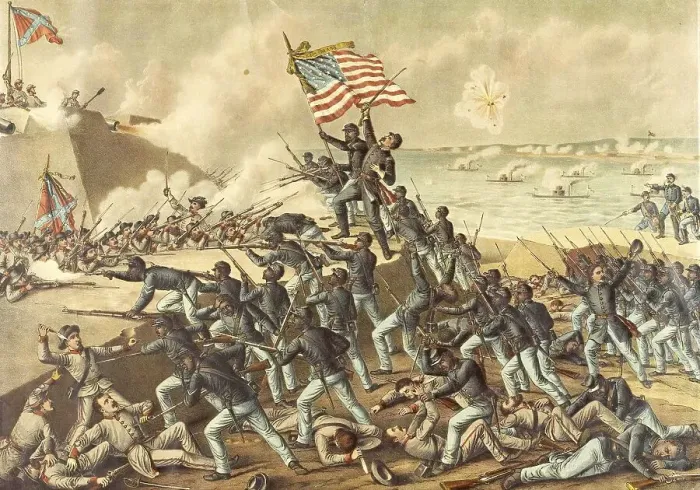 Framed Print : Fort Wagner or Battery Wagner was a beach fortification on Morris Island