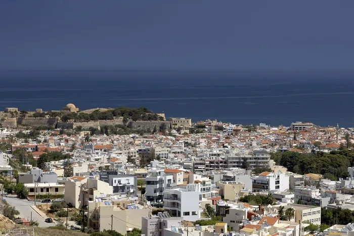 Framed Print : Fortezza, Rethymno, Greece, 23 May 2025 < english> Fortezza