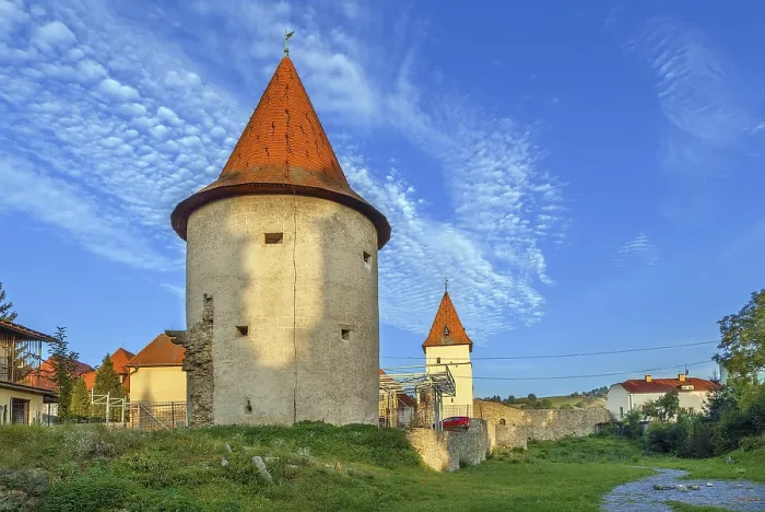 Framed Print : Fortification system and city walls date from the 14th and 15th centuries in Bardejov Framed Print : Fortification system and city walls date from the 14th and 15th centuries in Bardejov