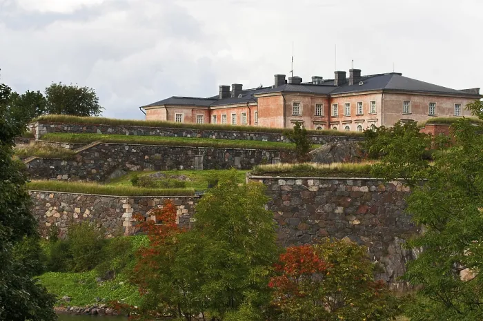 Framed Print : Fortress of Suomenlinna in Helsinki