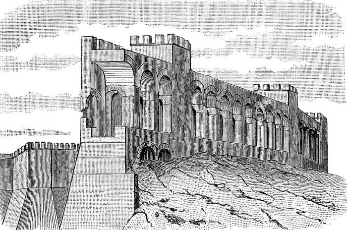 Framed Print : The fortress wall of Rome, Italy Framed Print : The fortress wall of Rome, Italy