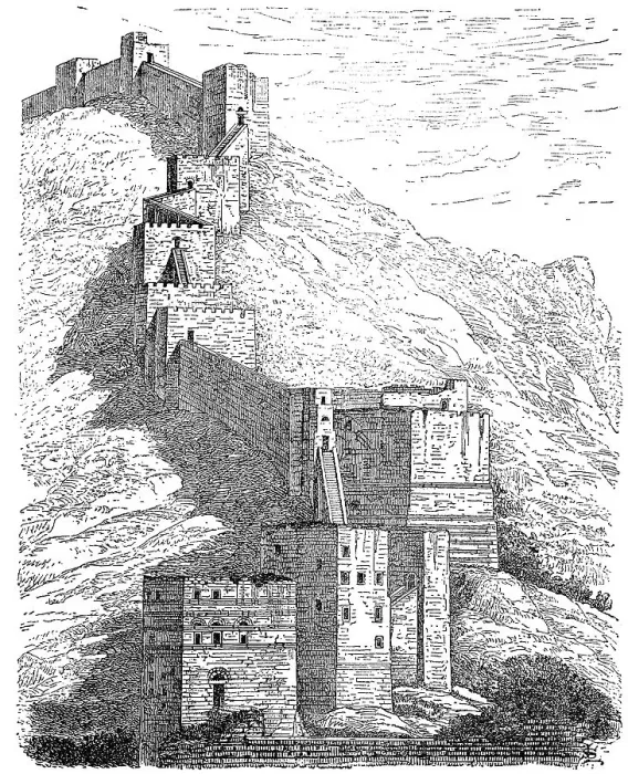 Framed Print : The fortress walls of Antiochia