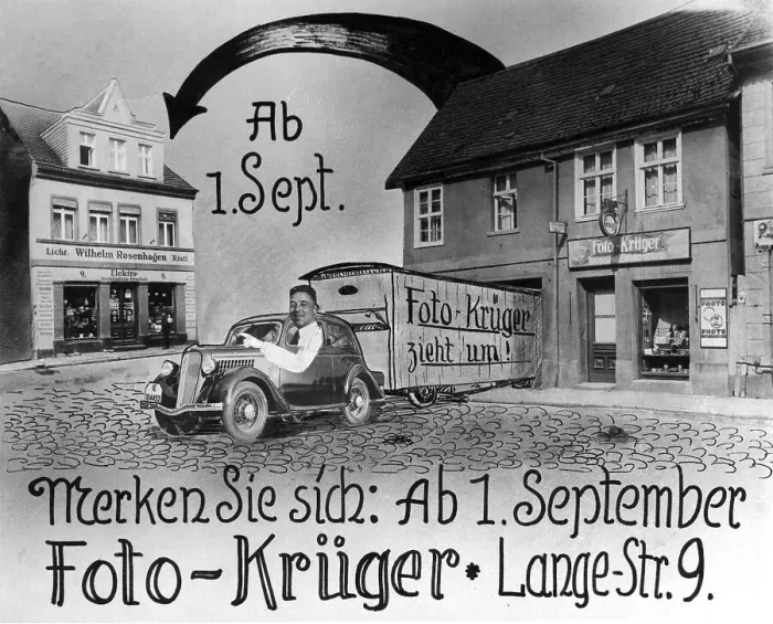 Framed Print : Foto-Krueger advertising, 1920s