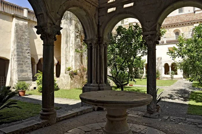Framed Print : Fountain loggia, monks washroom in the cloister Framed Print : Fountain loggia, monks washroom in the cloister