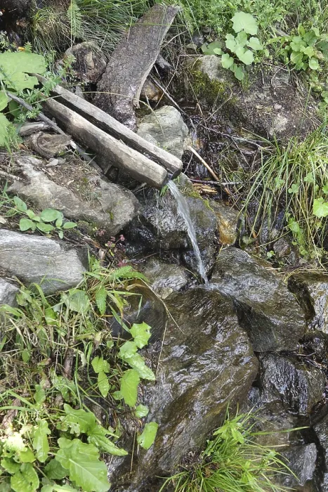 Framed Print : Fountains in the mountains