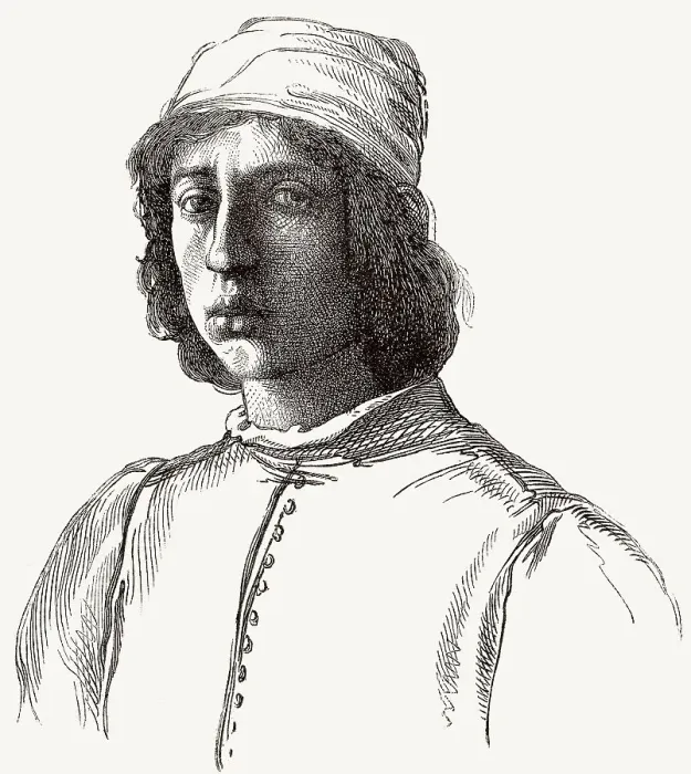 Framed Print : Fra Filippo Lippi, oder Lippo Lippi Framed Print : Fra Filippo Lippi, oder Lippo Lippi