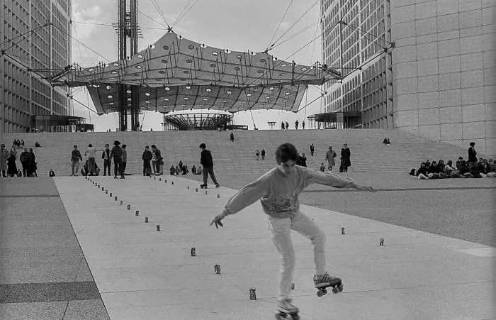 Framed Print : France, Paris, 23.03.1990, satellite city La Defense