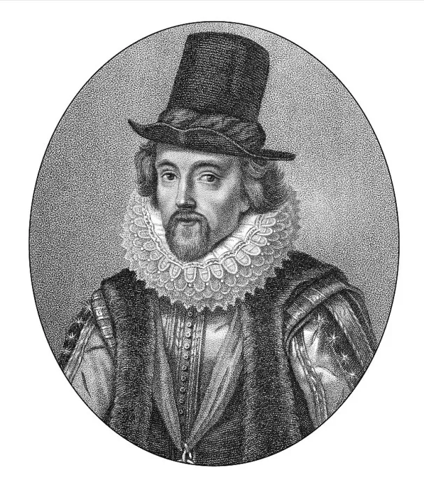 Framed Print : Francis Bacon or Baron Baco of Verulam