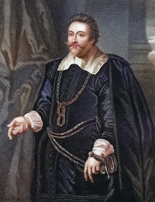 Framed Print : Francis Cottington Baron Cottington of Hanworth, c. 1579-1652, English Lord Chamberlain and Ambassador