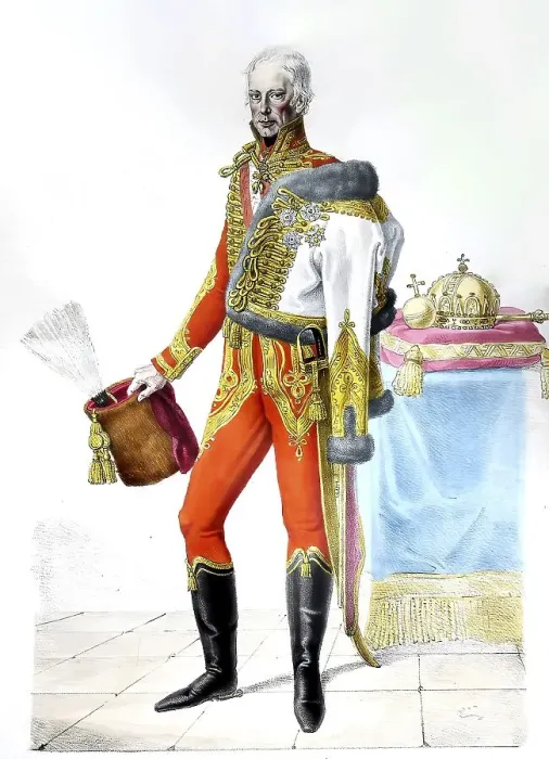 Framed Print : Francis II, (1768-1835), German-Roman Emperor
