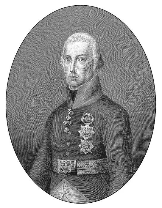 Framed Print : Francis II, 1768 - 1835, the last Holy Roman Emperor