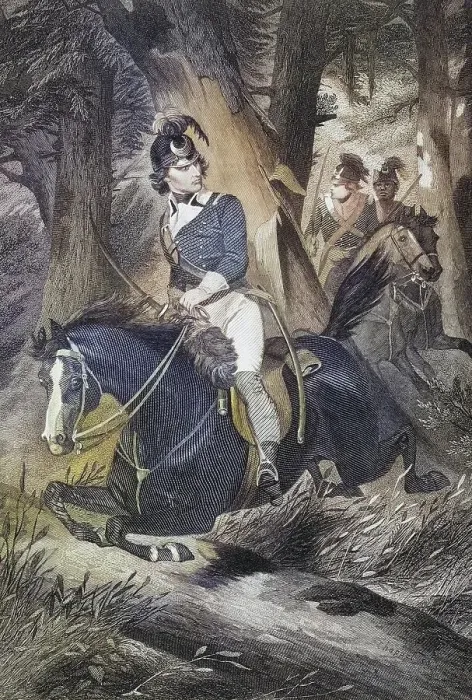Framed Print : Francis Marion (born 26 February 1732 in Georgetown)